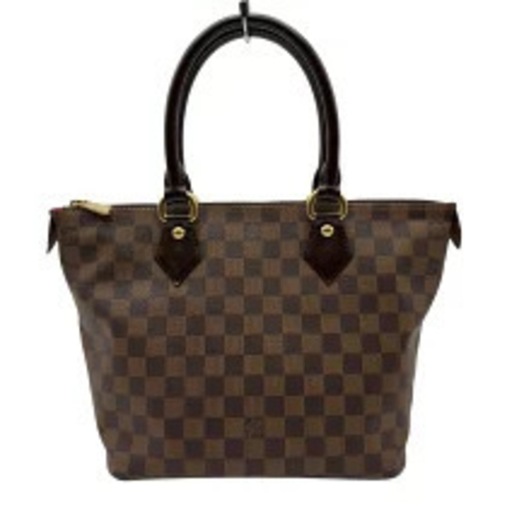 Louis Vuitton Saleya Brown Damier Leather Tote Bag